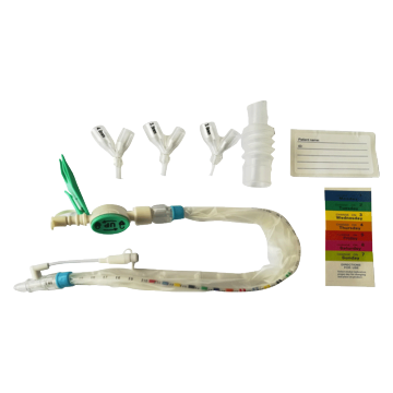 color coded  endotracheal suction catheter closed circle n 14 suction catheter